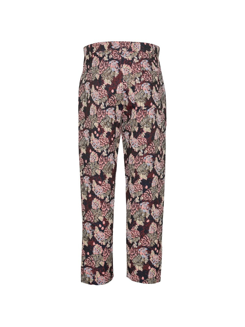 HENRIK VIBSKOV Razor floral-print trousers outlook