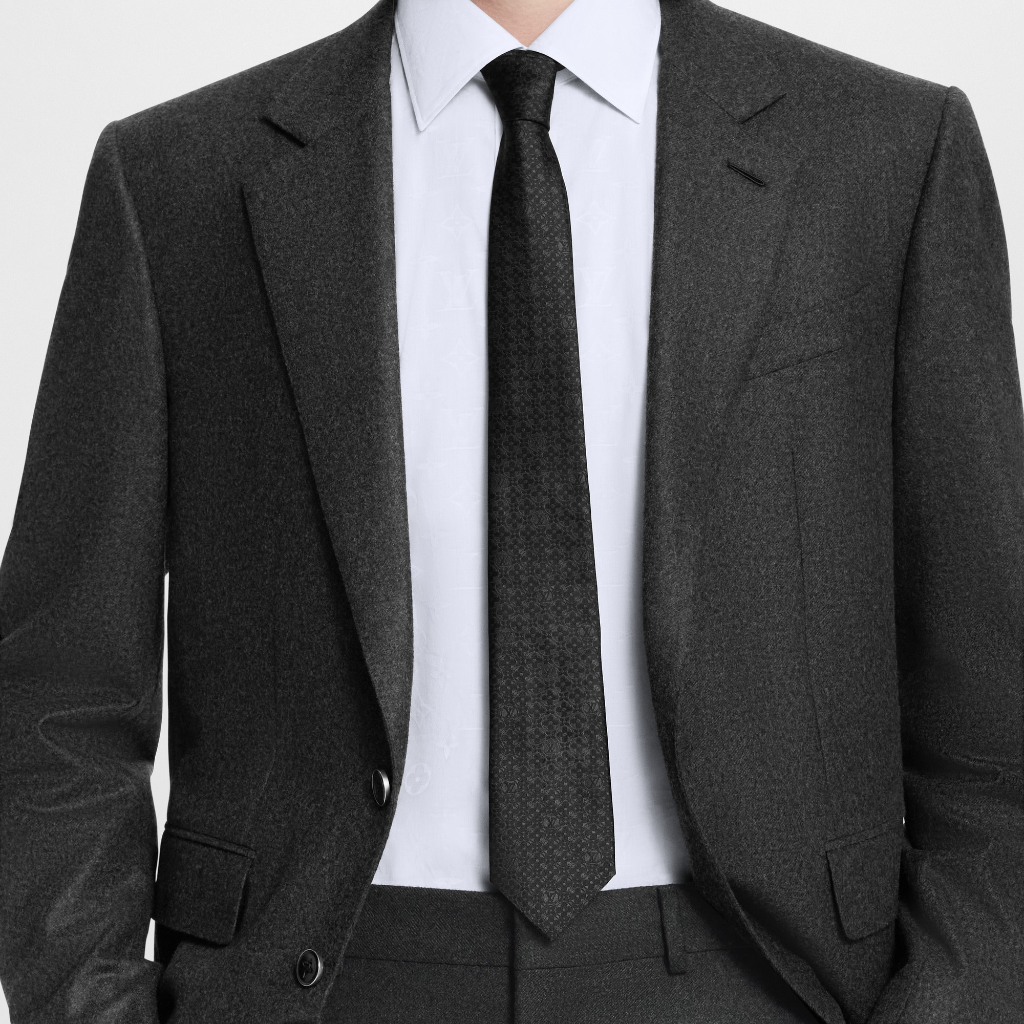 Monogram Flower Tie - 6