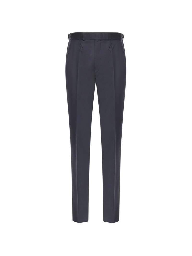 pleated tailored trousers 1