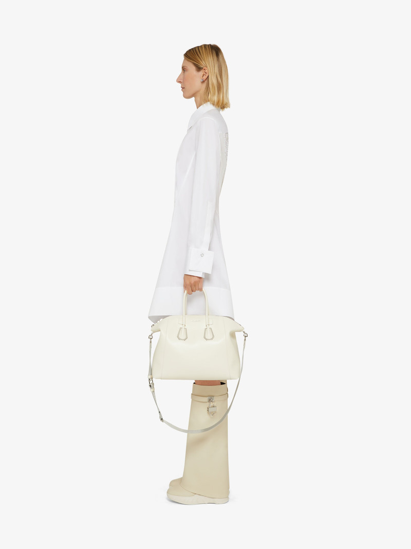 Givenchy SMALL ANTIGONA SPORT BAG IN LEATHER WITH METALLIC DETAILS outlook