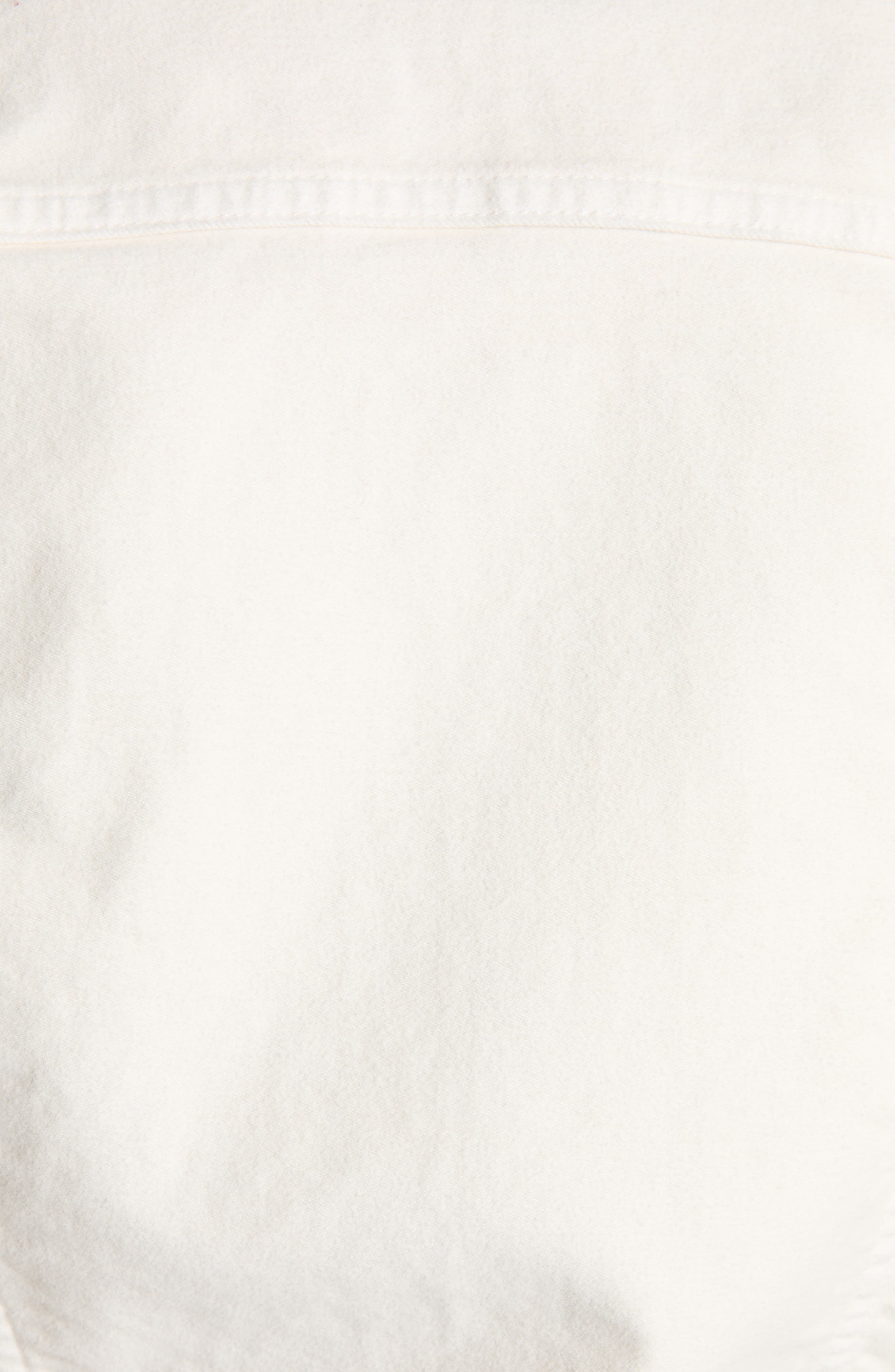 TOM FORD Moleskin Denim Trucker Jacket in Off White at Nordstrom - 6