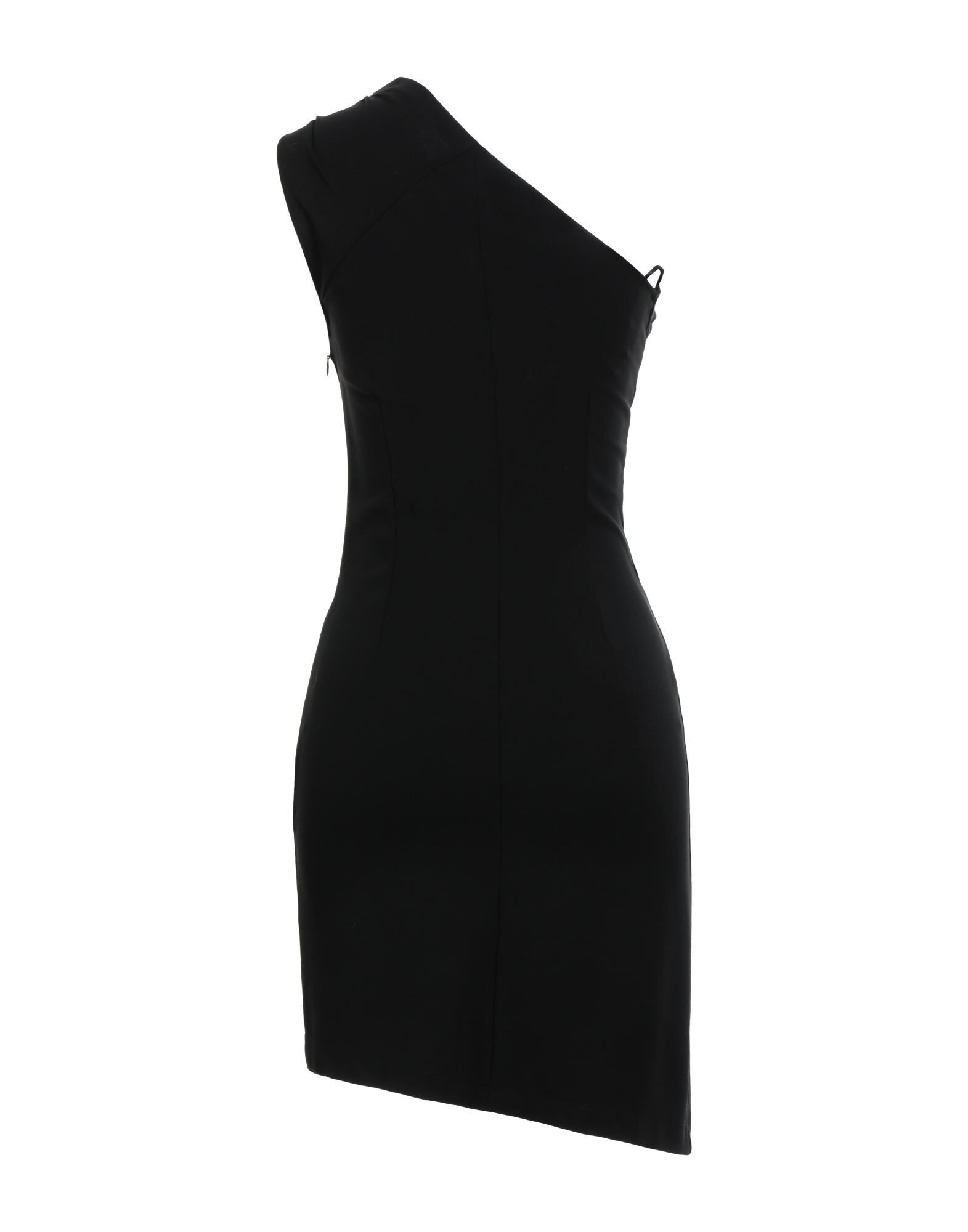 Black Women's One-shoulder Dress - 2
