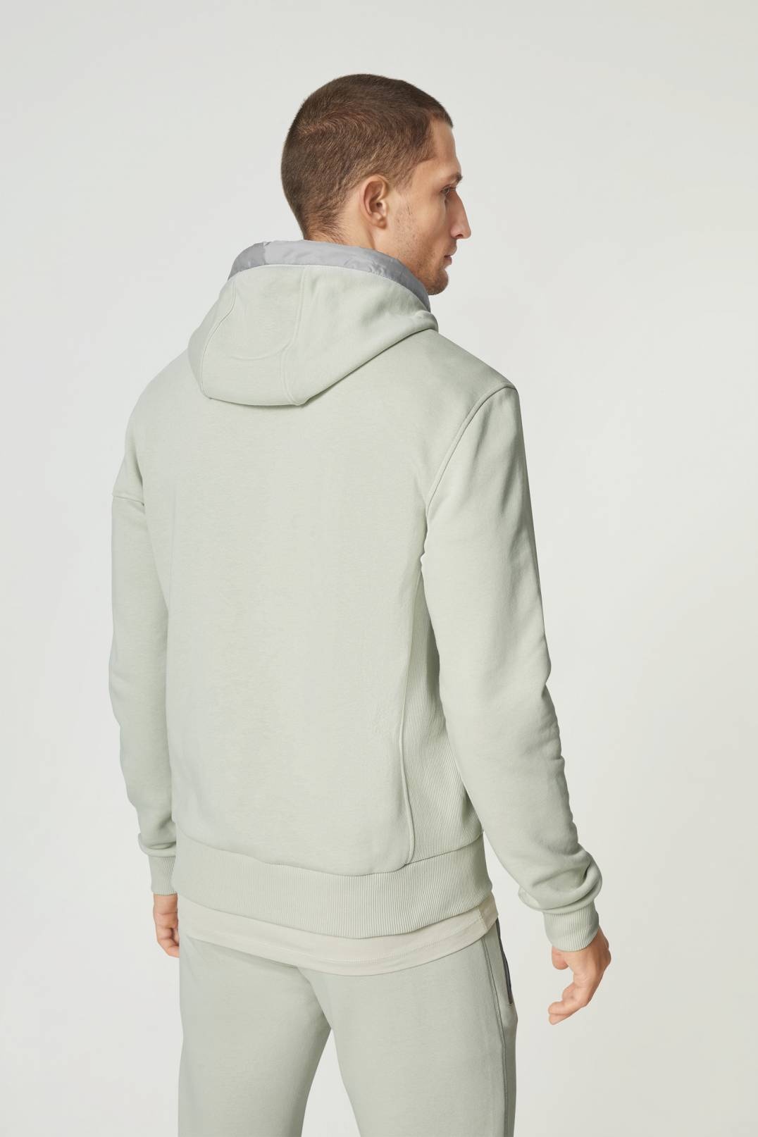 BLAZE SWEATSHIRT HOODIE IN LIME GREEN - 3