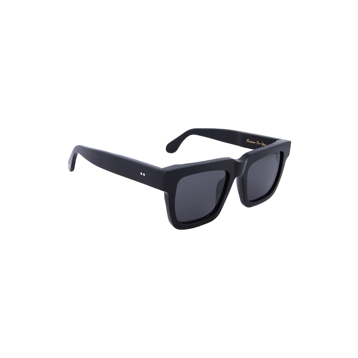 SQUARED JAMIE SUNGLASSES (BLACK) - 3