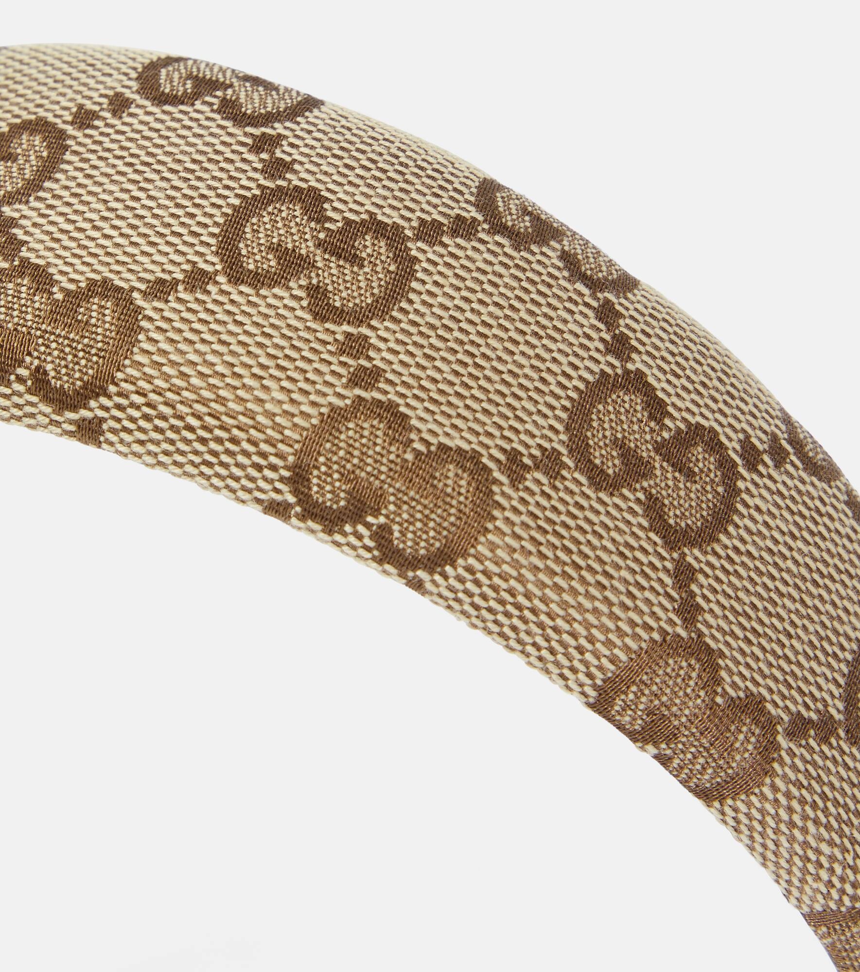 GG canvas headband - 3