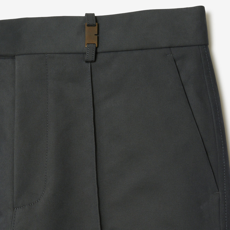 Cotton Nylon Tailored Trousers 5