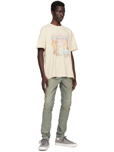 Ksubi Yellow Paradise Biggie T-Shirt outlook