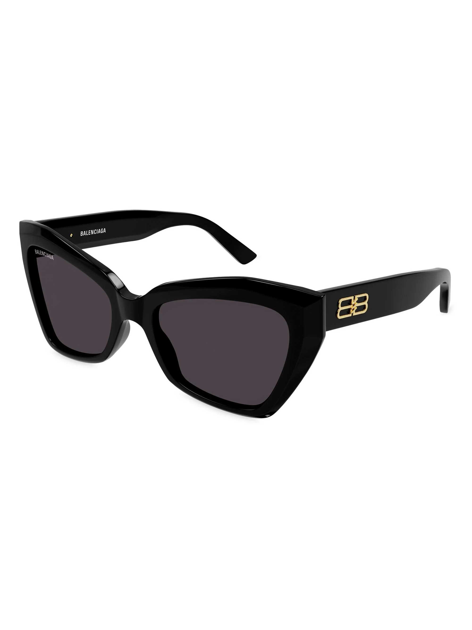 Women's Rive Gauche 56MM Butterfly Sunglasses - Black - 1