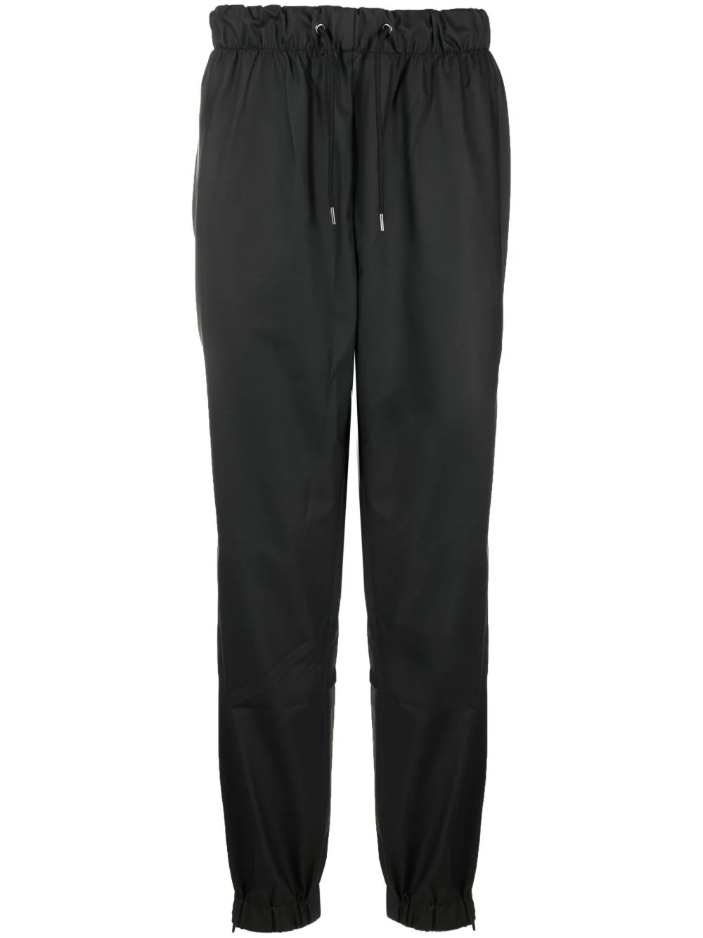 drawstring elasticated trousers - 1