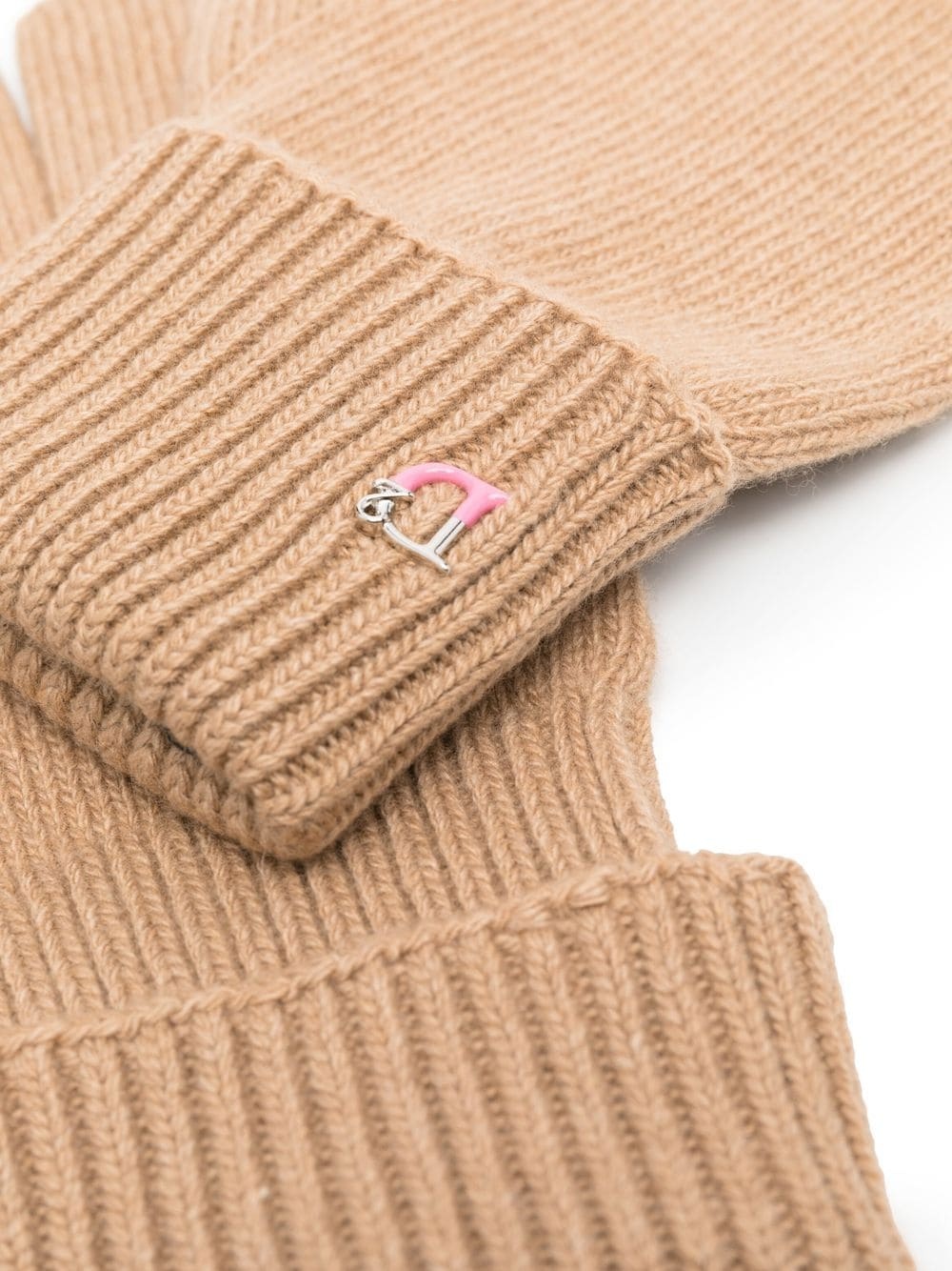 monogram-detail gloves - 2