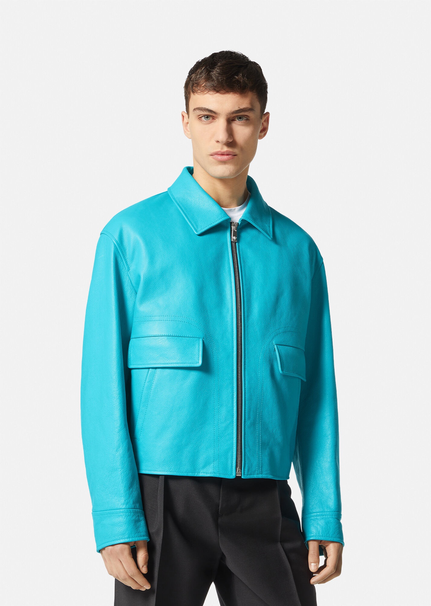 Medusa Leather Jacket - 3