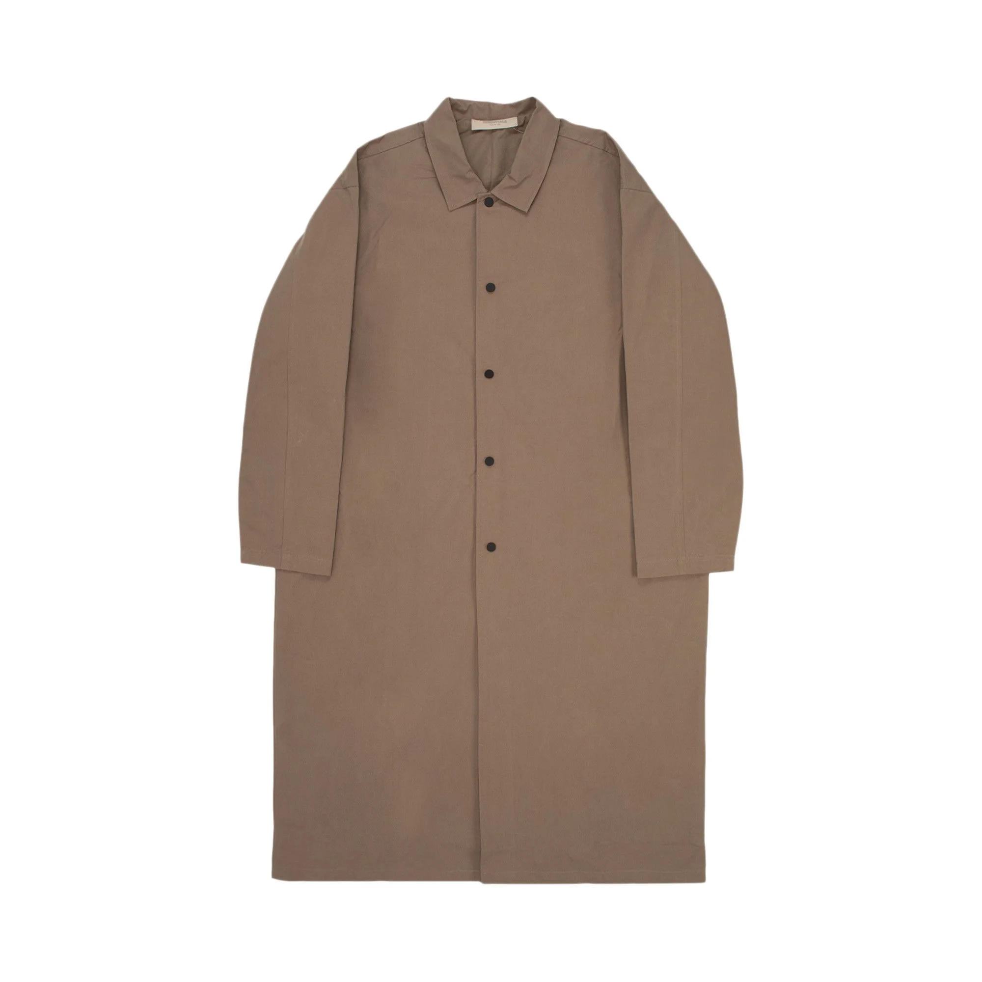 Fear of God Essentials Long Coat 'Wood' - 1