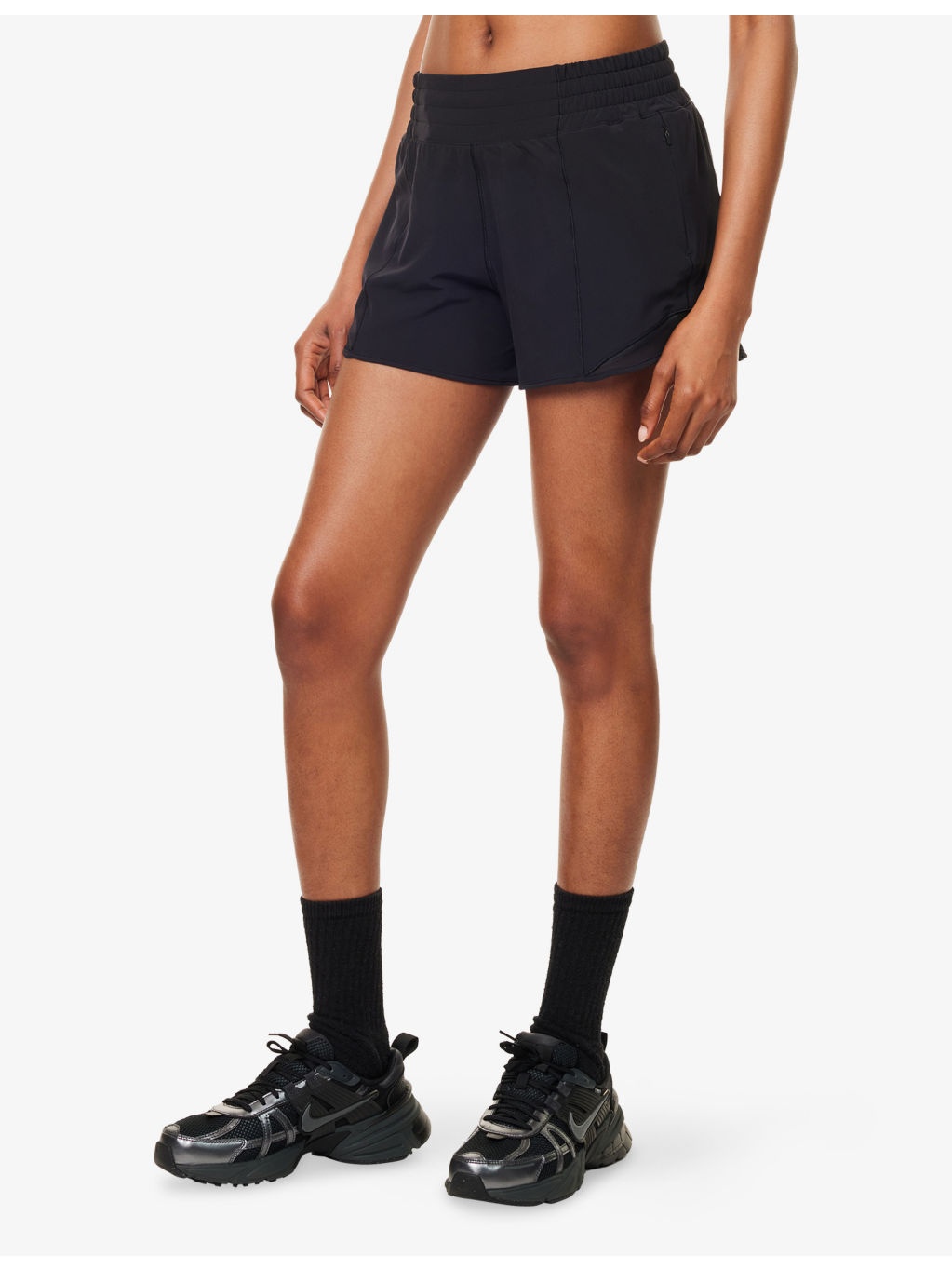 Hotty Hot High-Rise 4-inch Stretch-Woven Shorts - 3