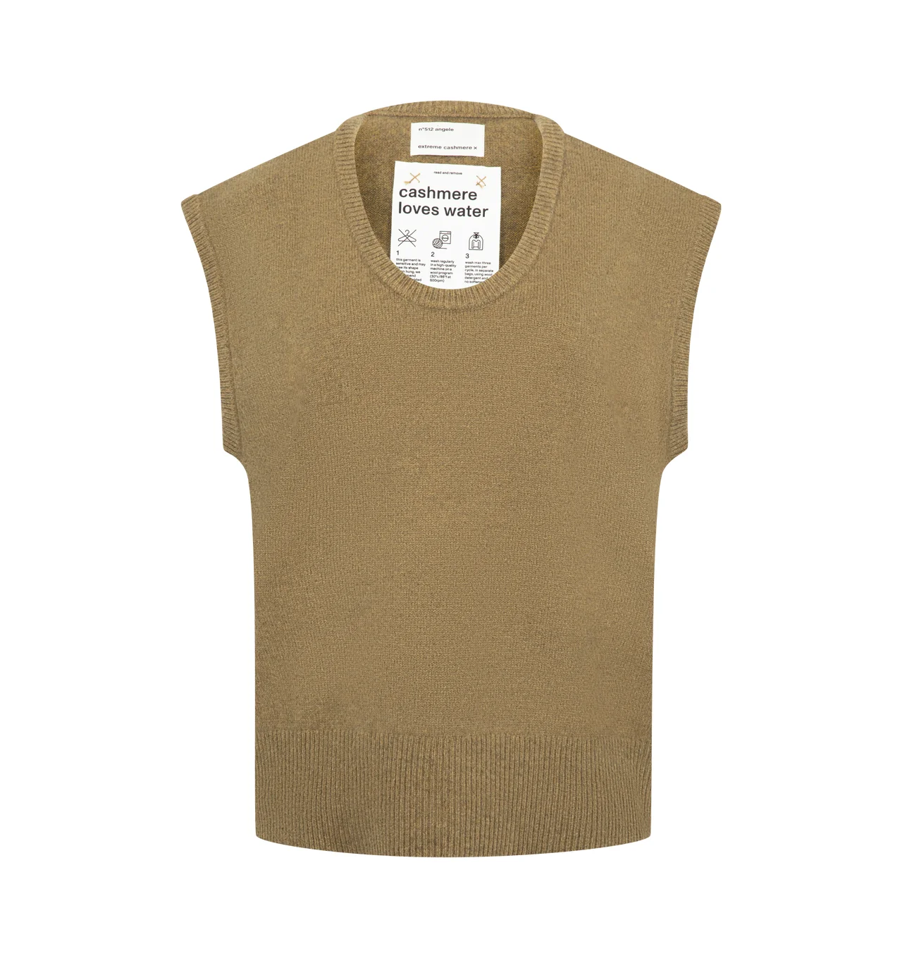 N°512 Angele Cashmere Vest - 1