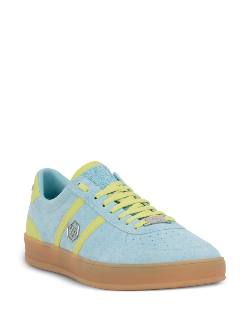 PHILIPP PLEIN stripe logo sneakers outlook