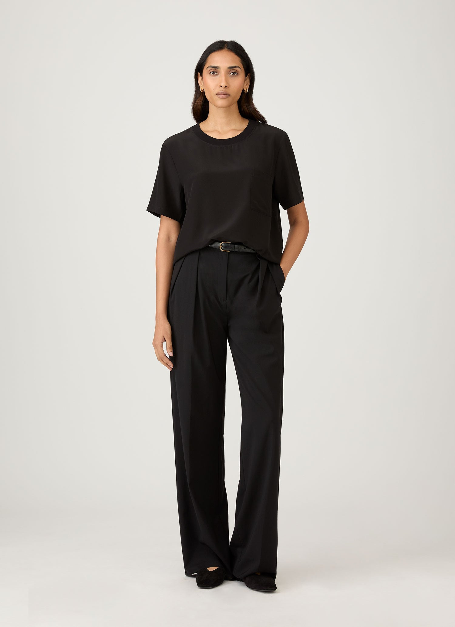 Woven Silk T‑shirt - 2