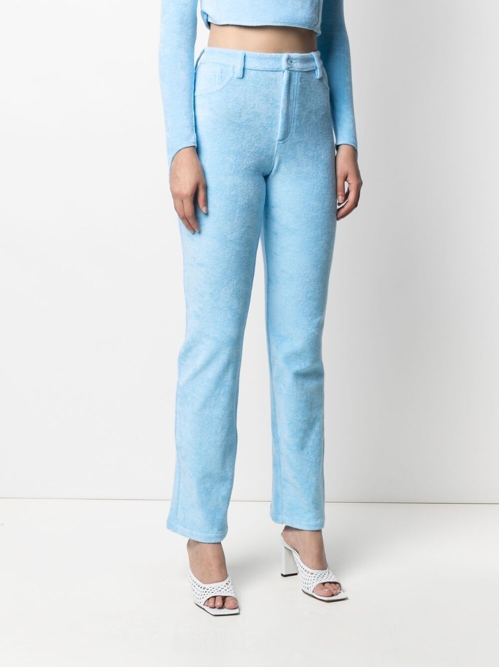 Mockumentary straight-leg trousers - 3
