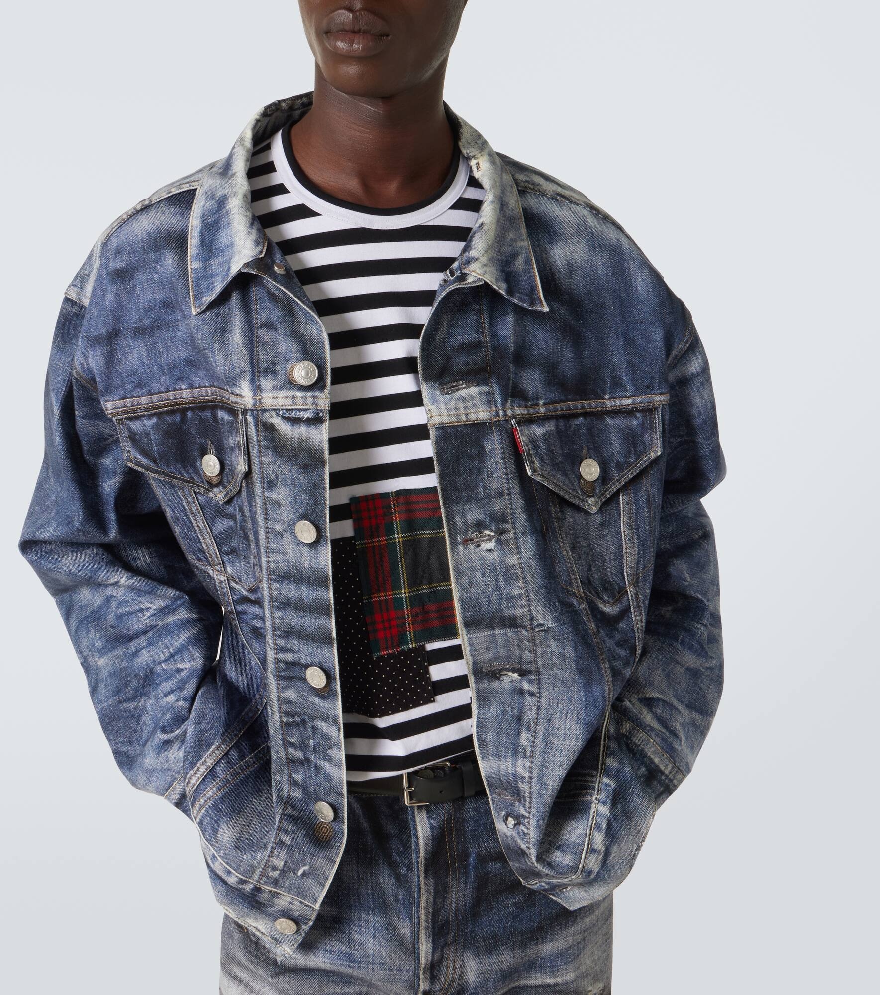 x Levi's® printed denim jacket - 5