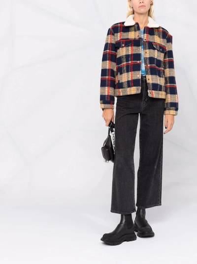 Levi's checked Trucker jacket outlook