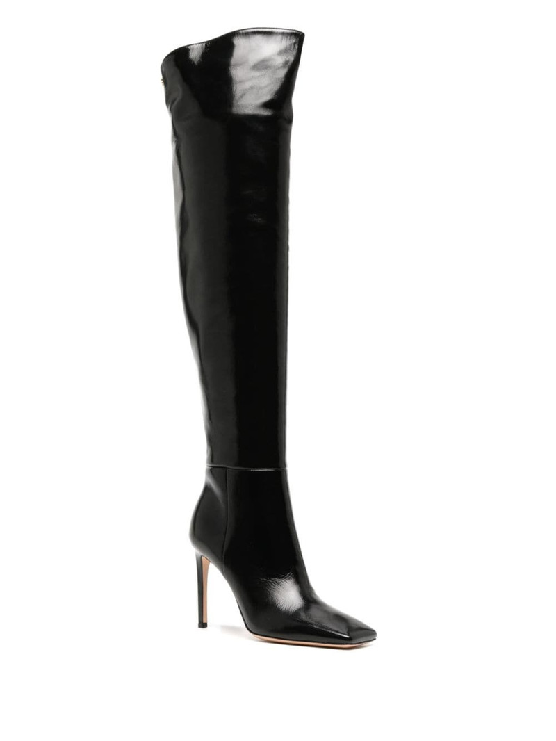 Gianvito Rossi Christina Cuissard 95mm leather boots outlook