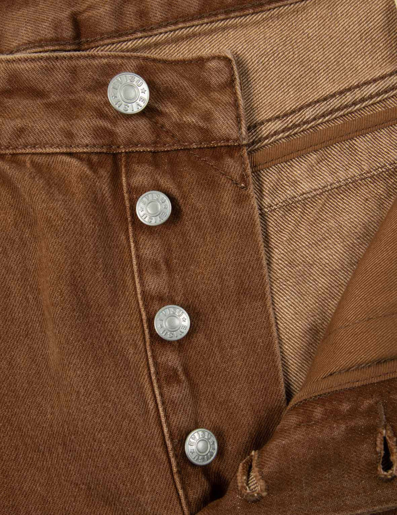 DAICOCK PRINT GRADIENT SPRAY-DYE CARROT-FIT JEANS #2017 7