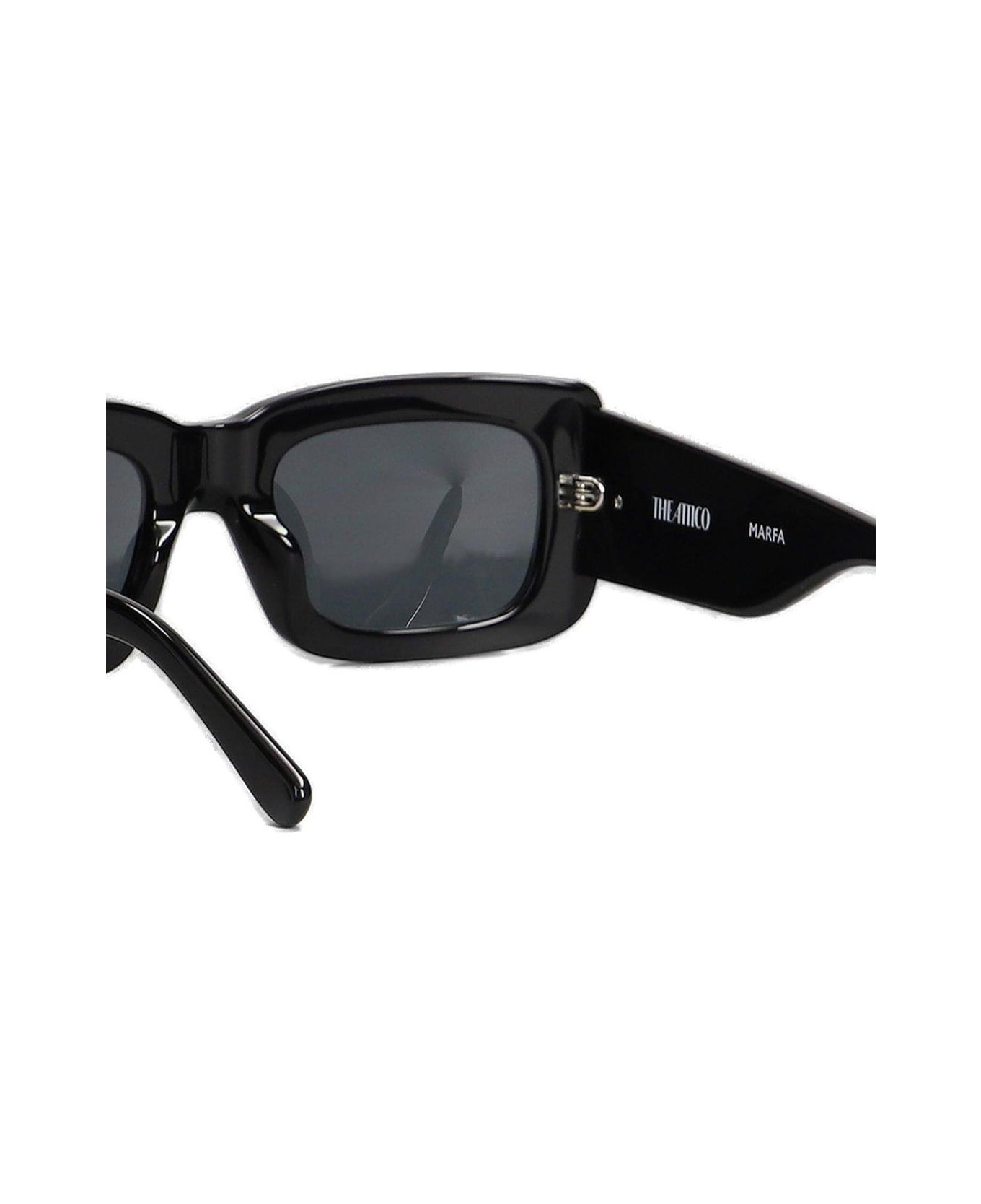 Marfa Rectangle Frame Sunglasses - 4