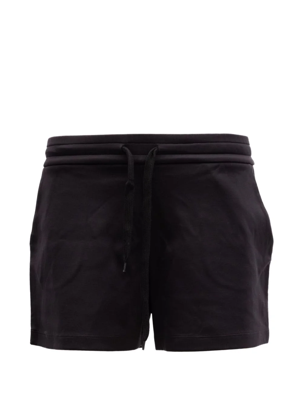 drawstring side-stripe shorts - 1