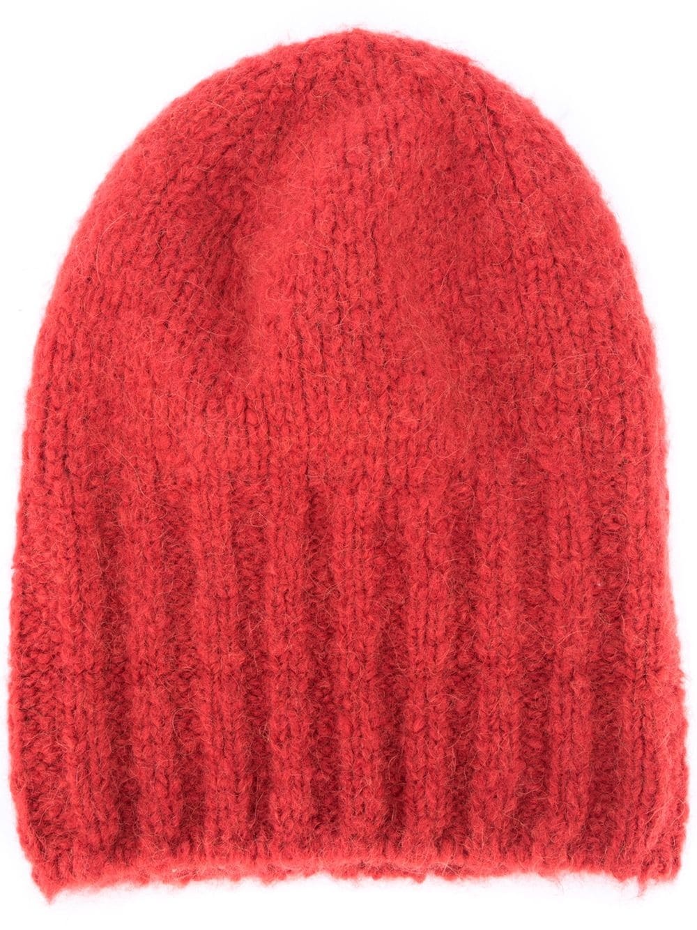 knitted beanie hat - 1