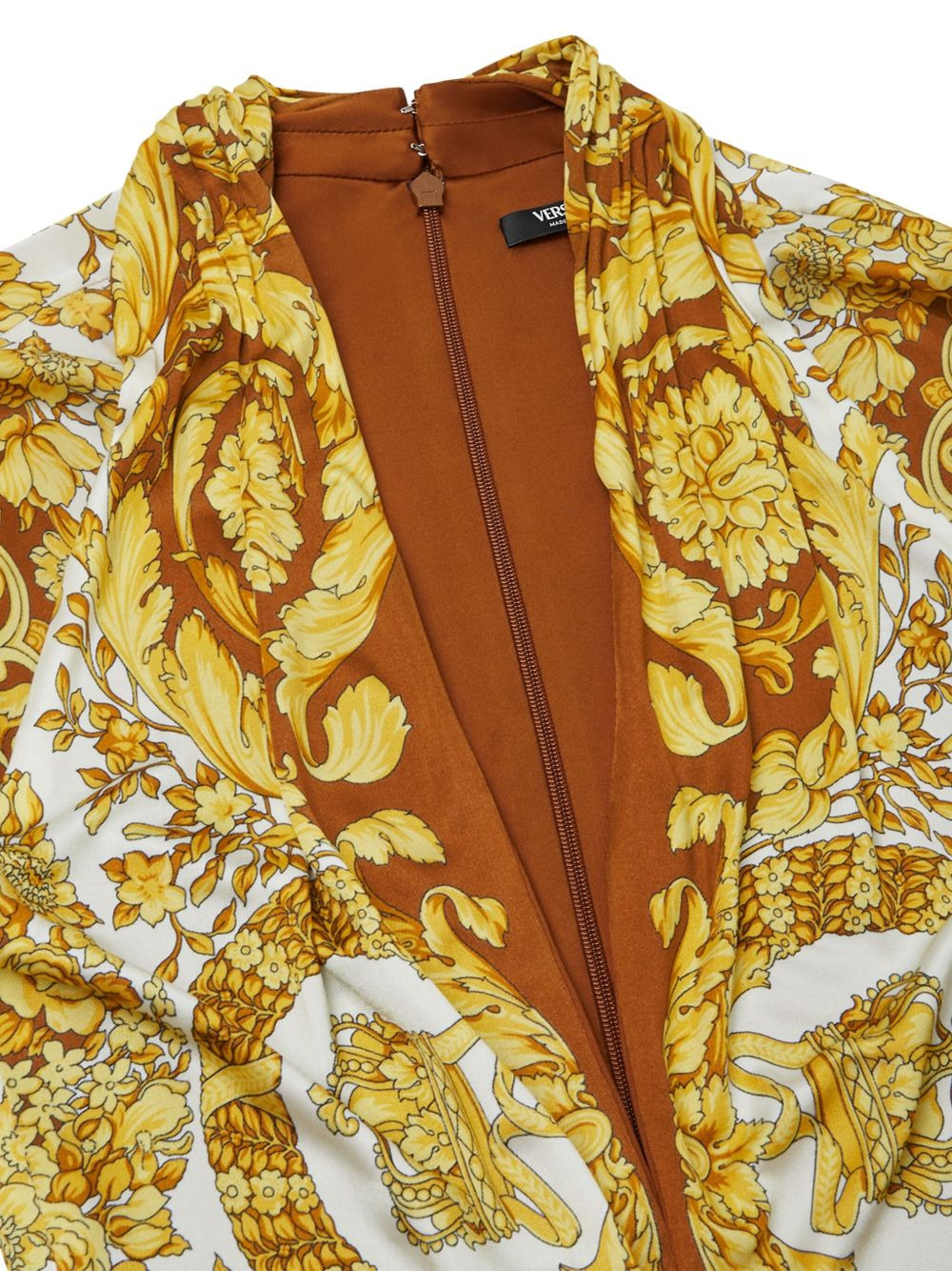 baroque-print long-sleeve blouse - 3