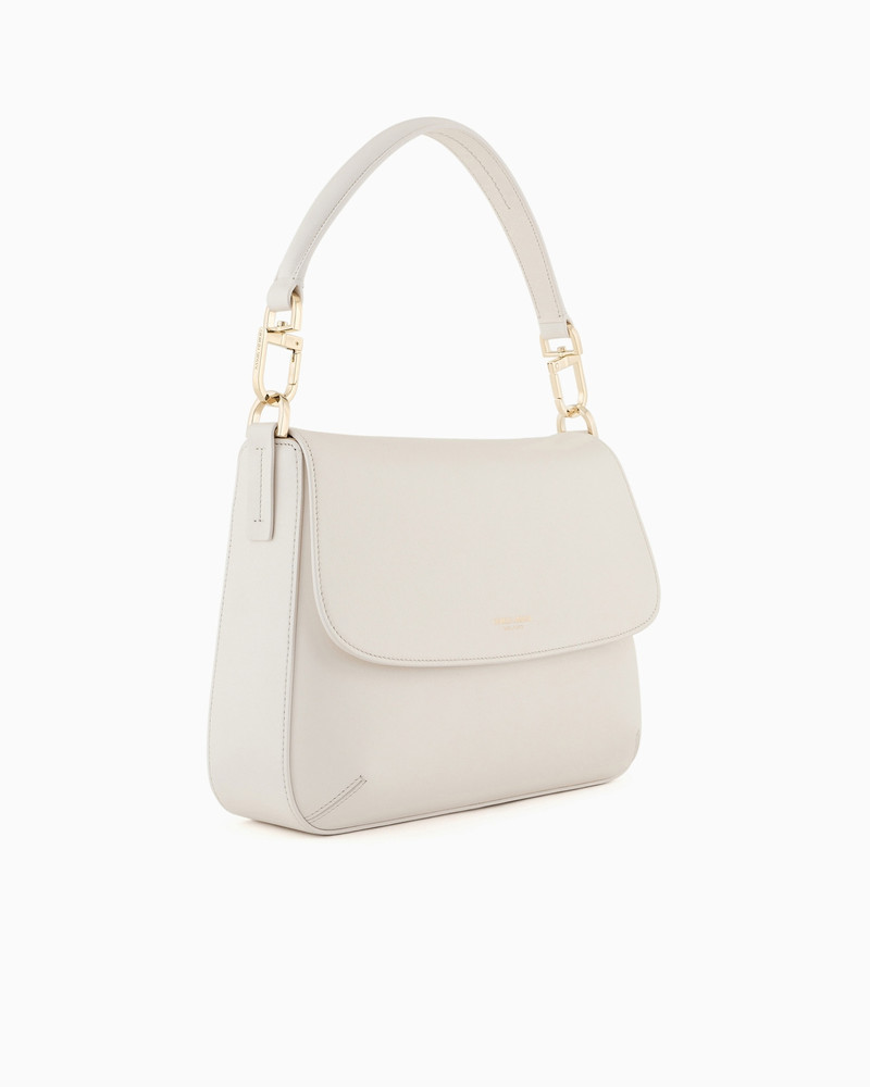 GIORGIO ARMANI Medium la Prima Soft baguette bag in nappa leather outlook