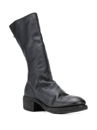 Guidi zipped knee-length boots outlook