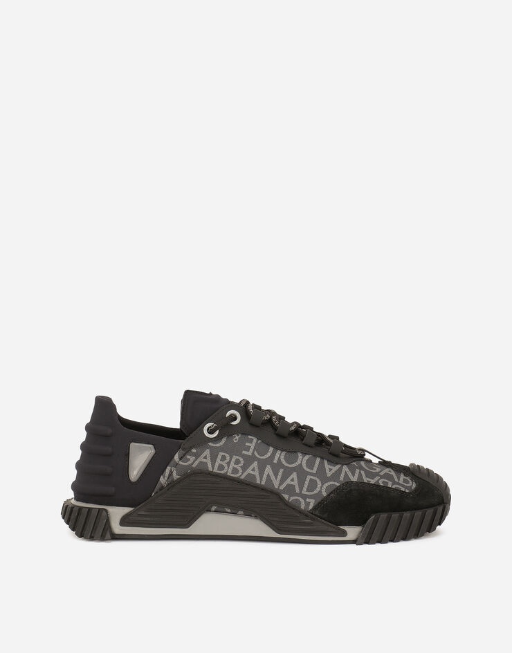 Coated jacquard NS1 sneakers - 1