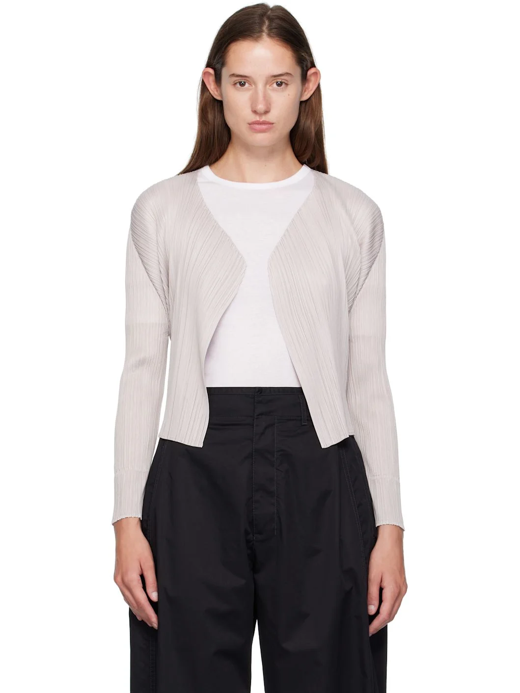 Beige June New Colorful Basics 4 Cardigan - 1