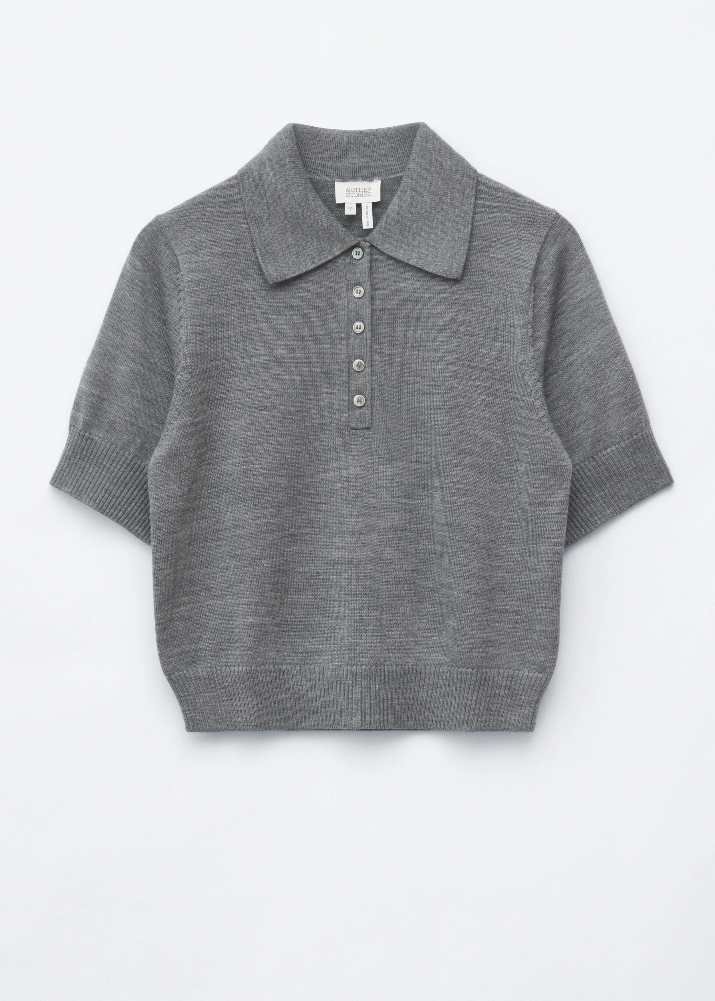 Wool Polo T-Shirt - 1