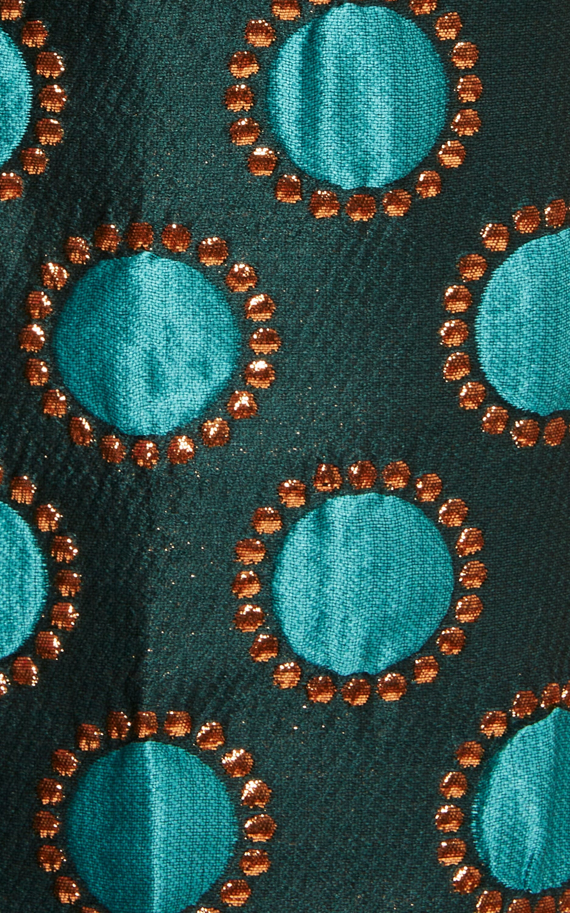 La DoubleJ Hendrix Pants Jacquard Winter Sun Emerald at Nordstrom - 8