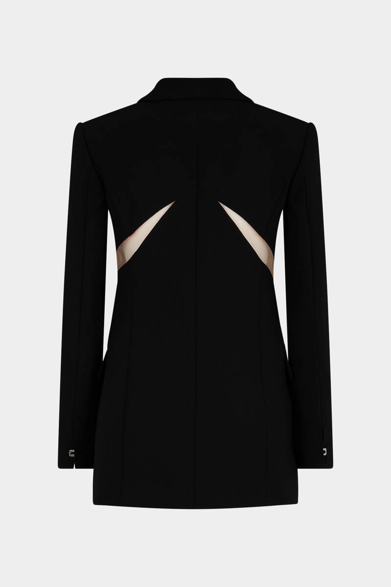 TULLE PANELLED BLAZER - 2