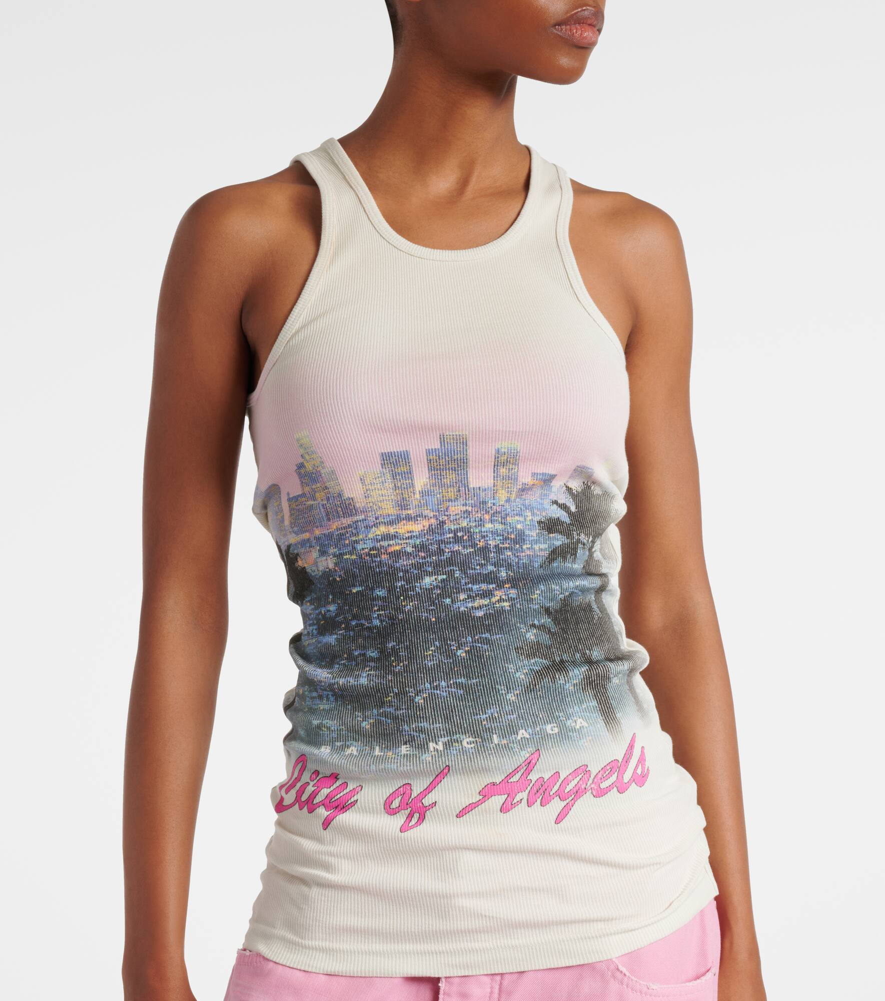 City of Angels cotton tank top - 5