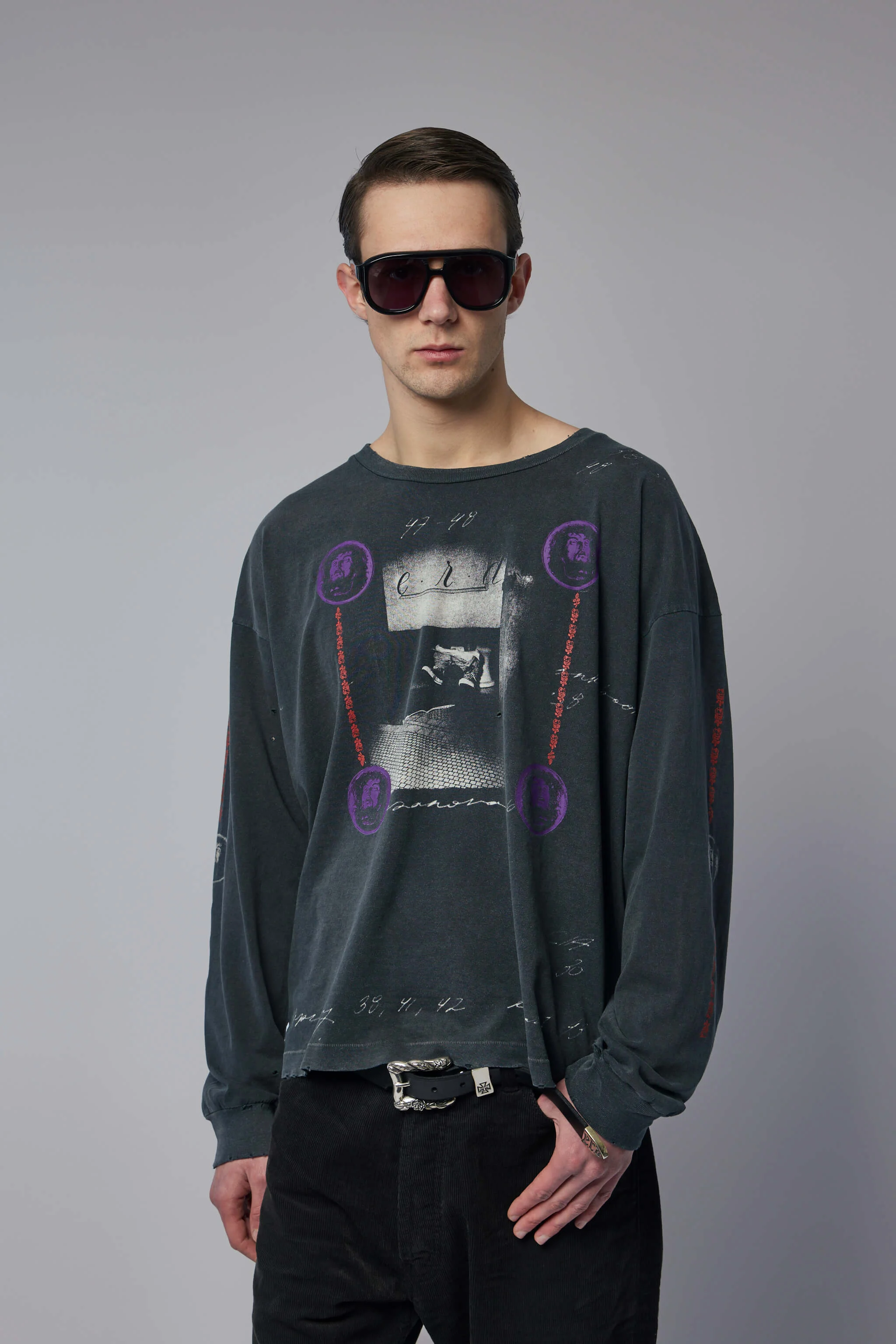 Bathroom Stall LS T-Shirt - 1