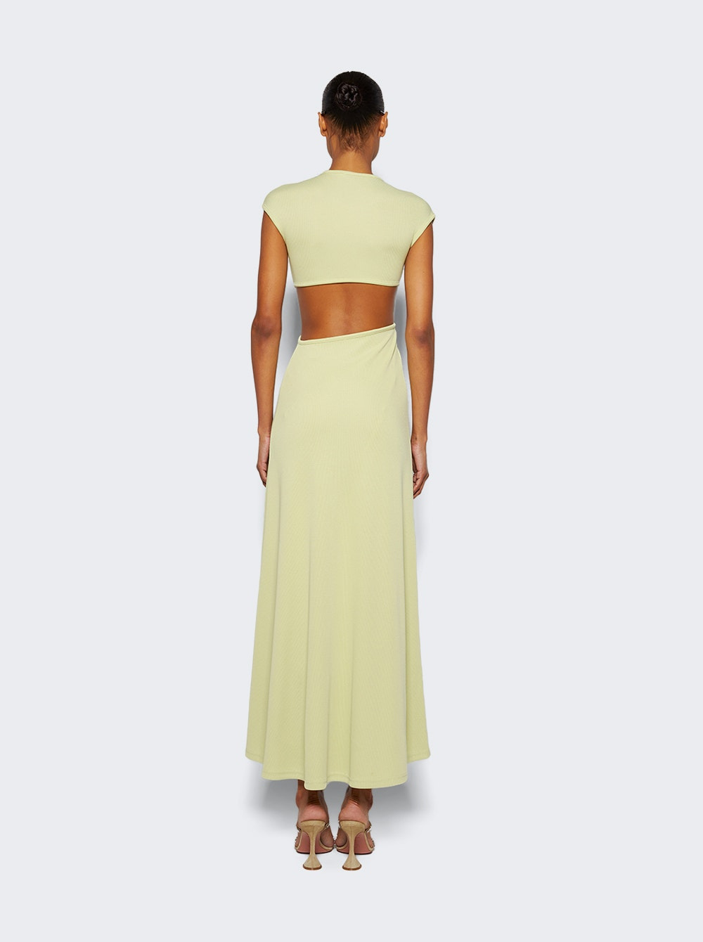 S-buckle Tank Dress Melon - 4