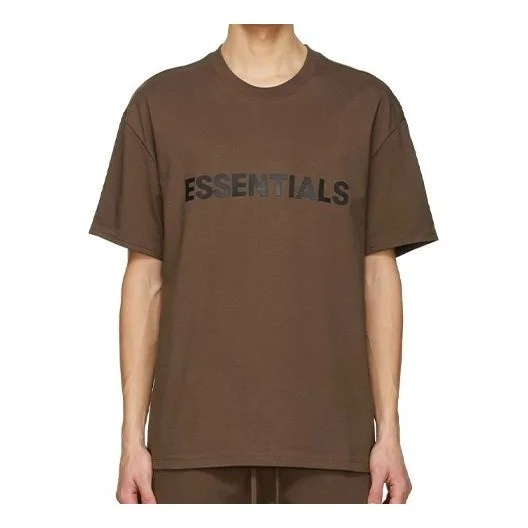 Fear of God Essentials FW20 Logo Tee 'Rain Drum' FOG-FW20-167 - 1