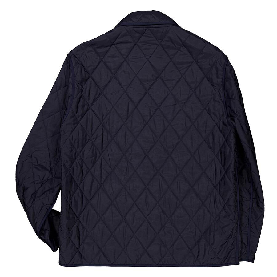 Valentino Metallic V Quilted Shirt Jacket - 7