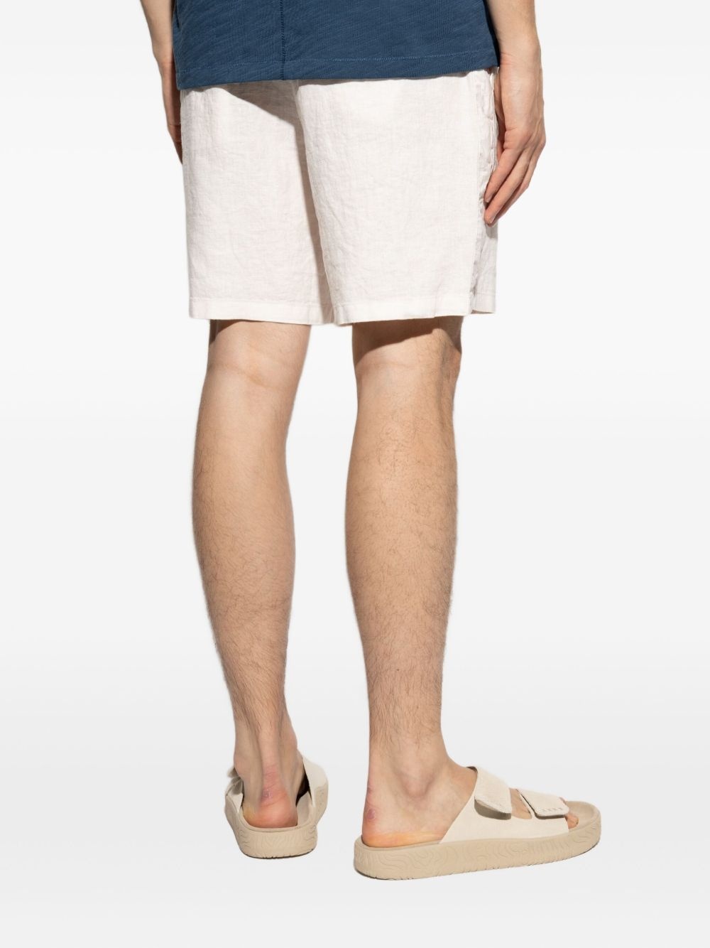 linen shorts - 4