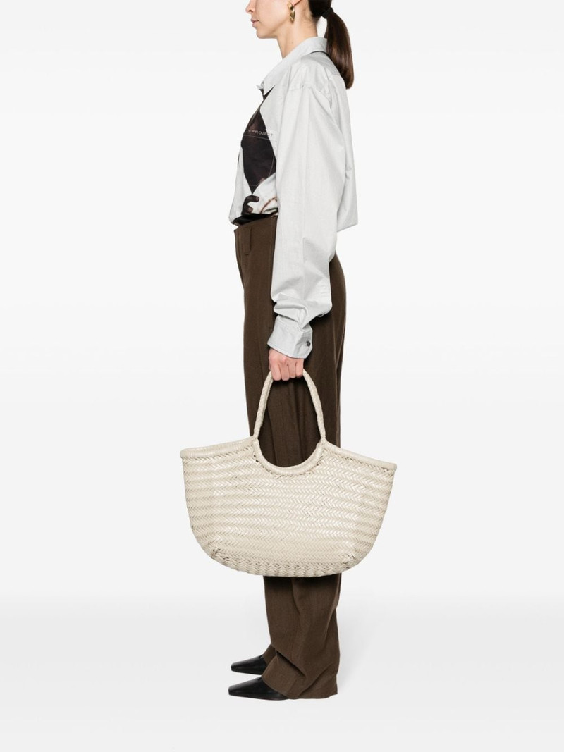 DRAGON DIFFUSION large Nantucket interwoven tote bag outlook
