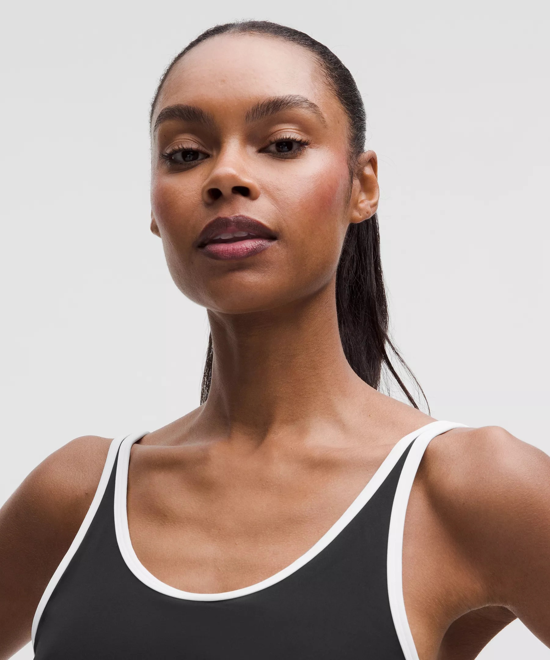 Scoop-Neck Cutout Tennis Dress - 4