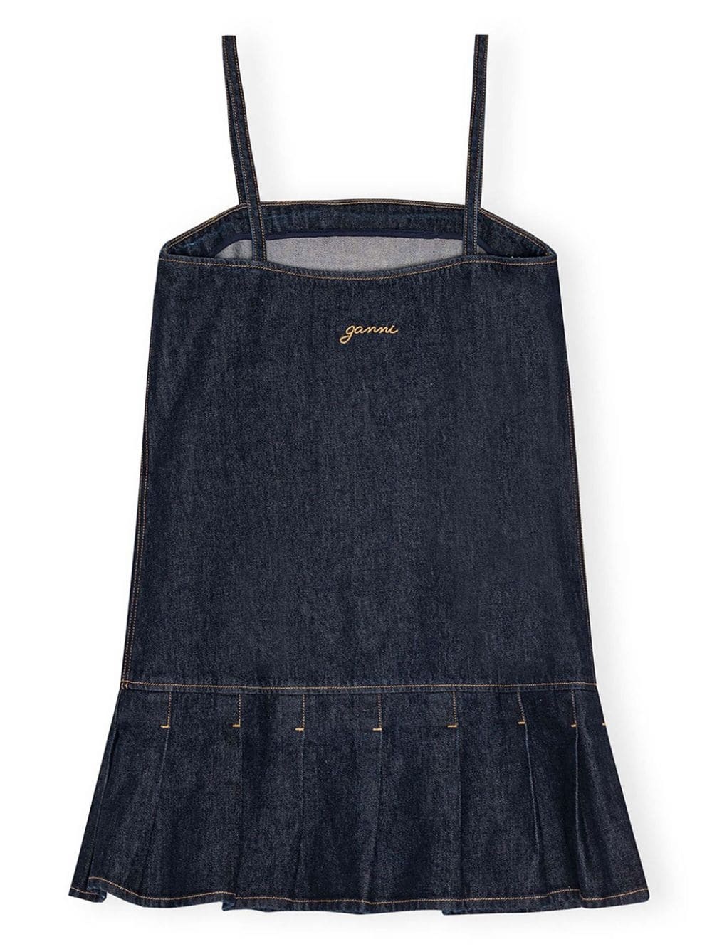 denim mini dress - 6