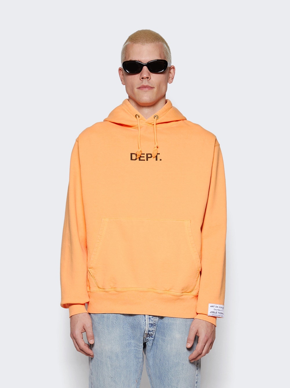 Logo Hoodie Flo Orange - 3