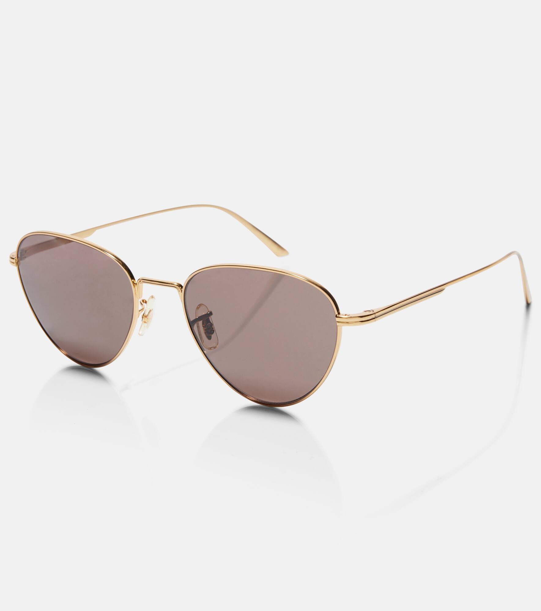 x Oliver Peoples Aviator sunglasses - 4