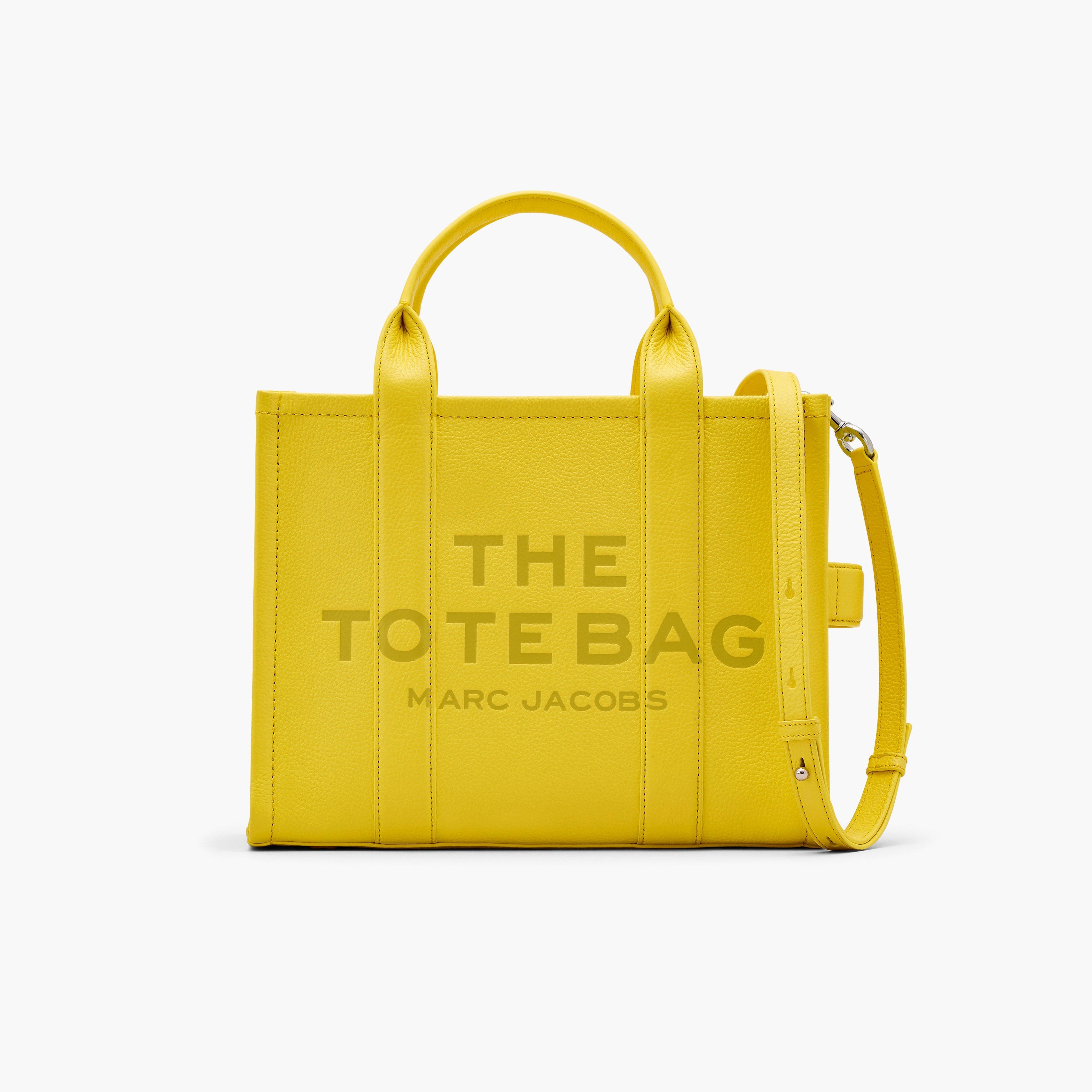 THE LEATHER MEDIUM TOTE BAG - 1