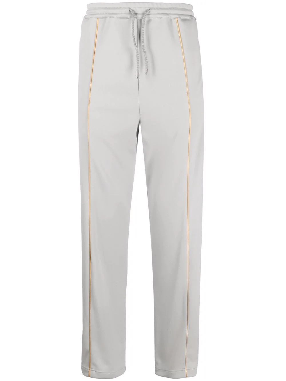 drawstring straight-leg track pants - 1