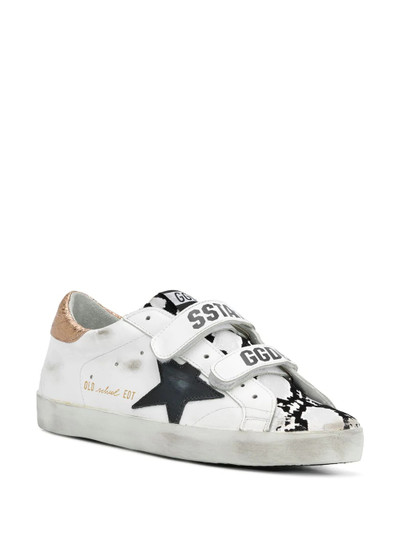 Golden Goose Old School touch-strap sneakers outlook